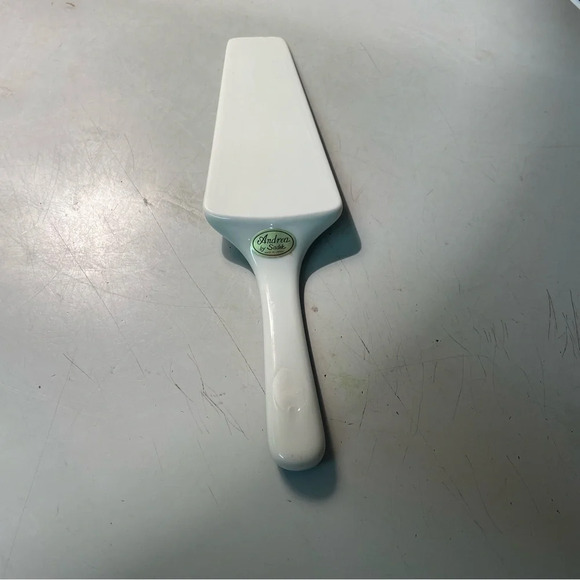 Andrea By safely Blue Rose Porcelain Cake Plate With Server Set width 11” - Picture 4 of 7